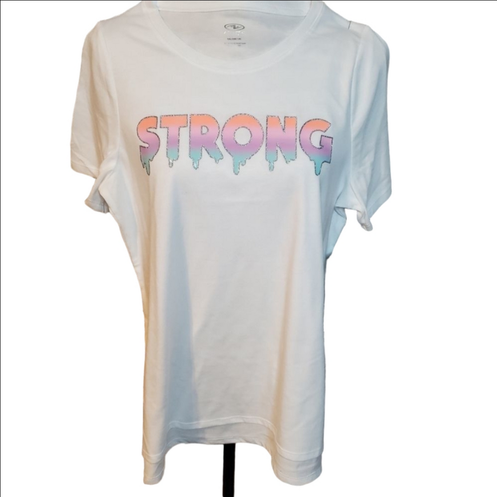 Athletic Works Girls Graphic Tee Shirt Size 2XL NWT